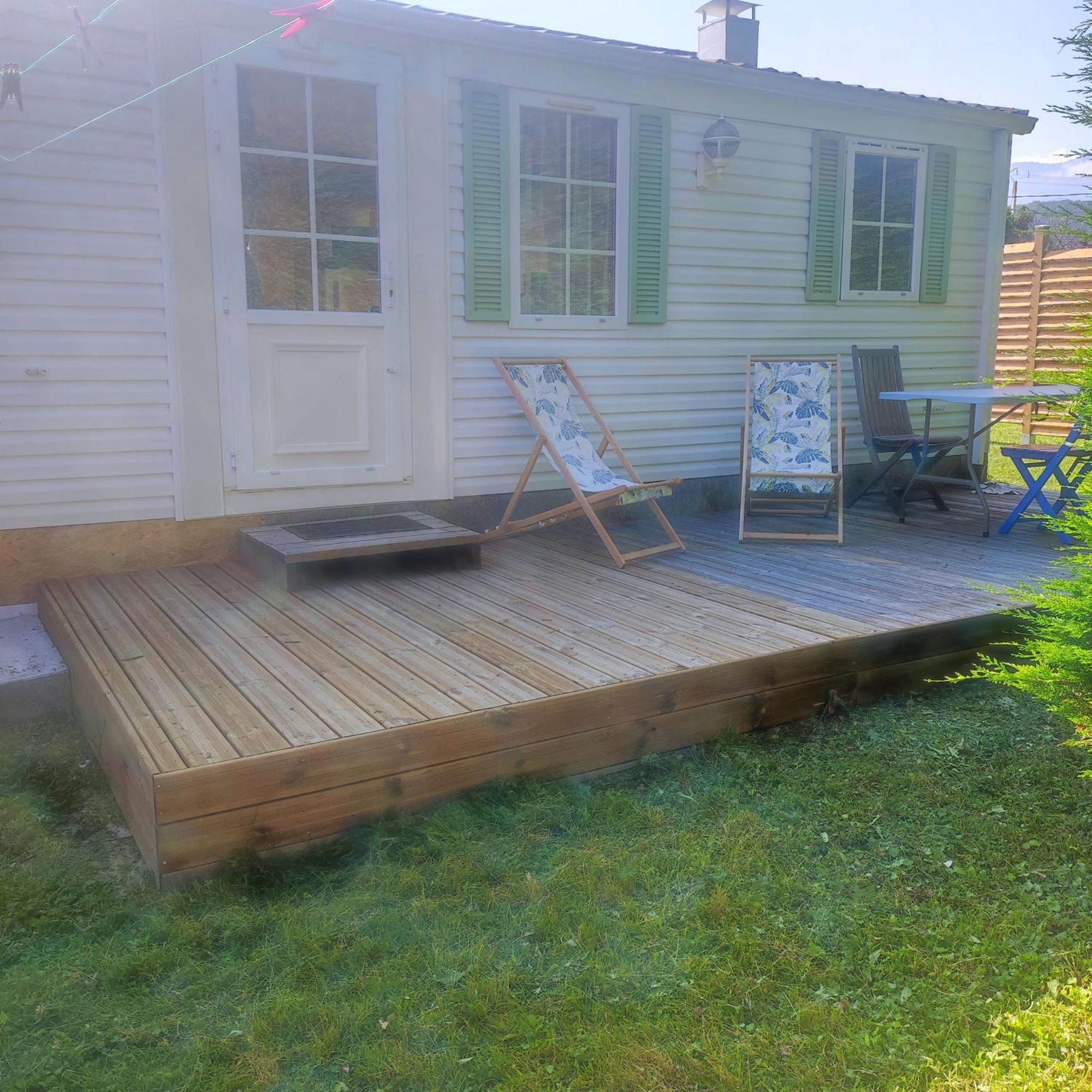 Mobile-Home Avec Terrasse Thonon-les-Bains Eksteriør billede